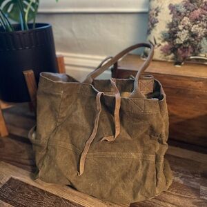 Free People travel bag.